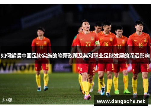 如何解读中国足协实施的降薪政策及其对职业足球发展的深远影响