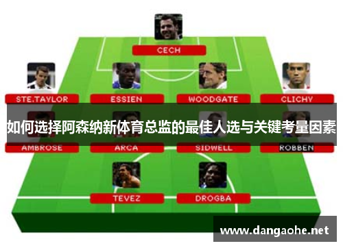 如何选择阿森纳新体育总监的最佳人选与关键考量因素